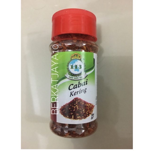 Bumbu Masak 113 Cabai Kering Satu Satu Tiga 35 gr