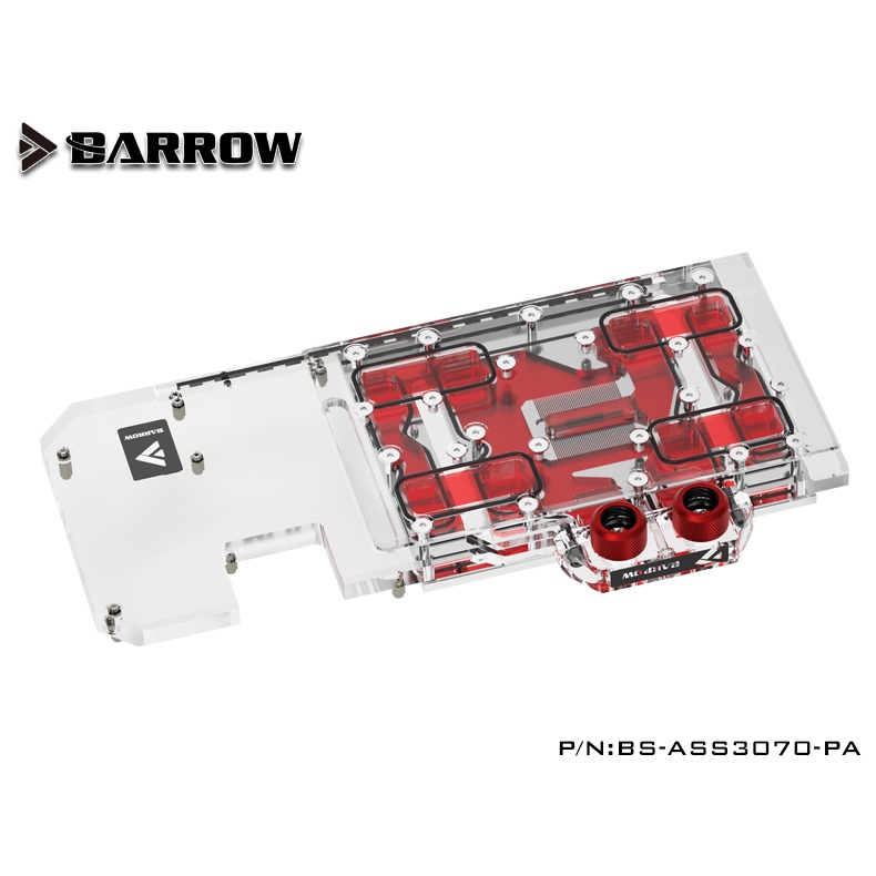 BARROW BS-ASS3070-PA GPU Block for ASUS STRIX RTX 3060Ti 3070 ARGB