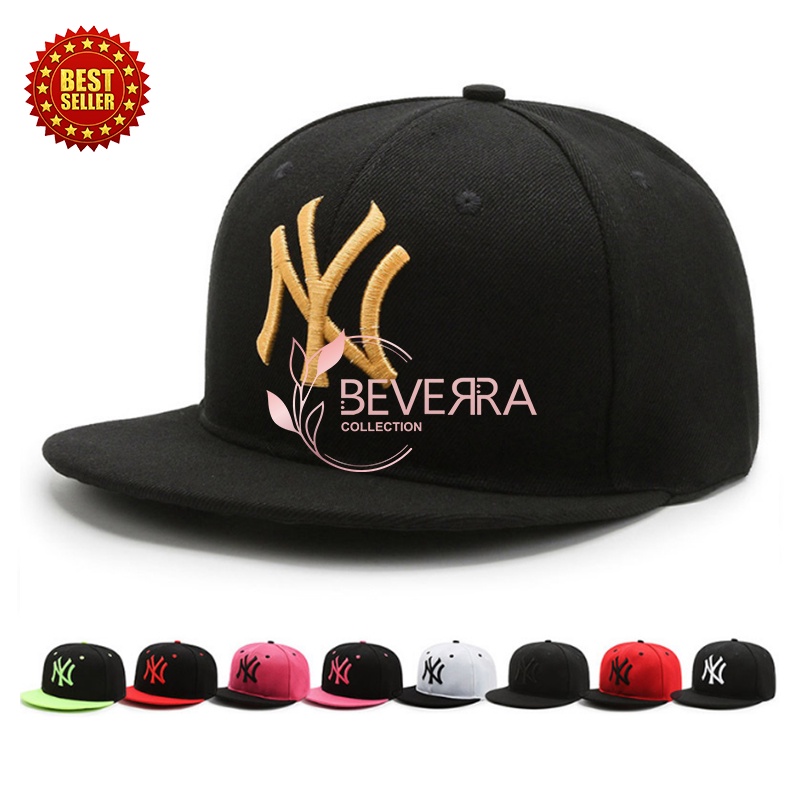SNAPBACK TOPI BASEBALL KOREA PRIA WANITA DISTRO ORIGINAL NEW YORK YANKEES FASHION IMPORT TTB