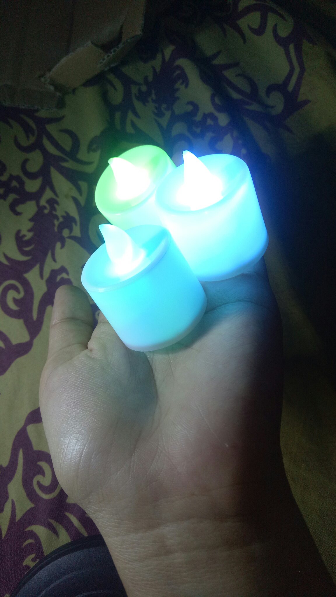 Lilin Elektrik Led Candle Lampu Hias Electric Mini Hias Murah Pesta Natal