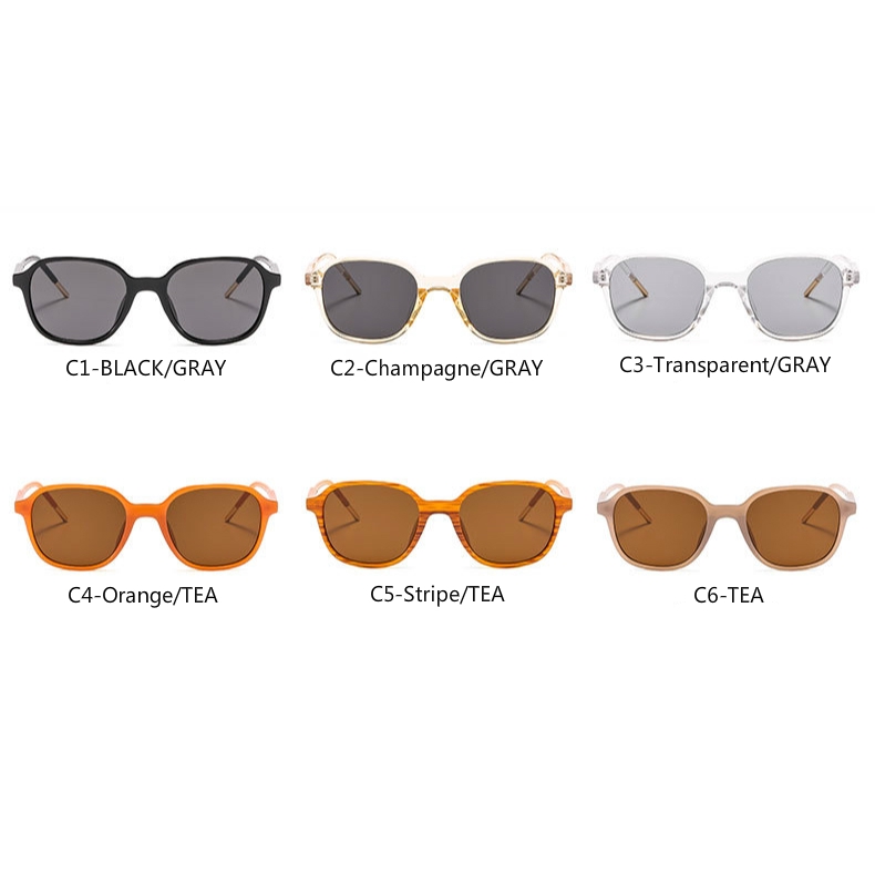 Fashion metal hinge Korean version of INS retro all-match sunglasses for men and women