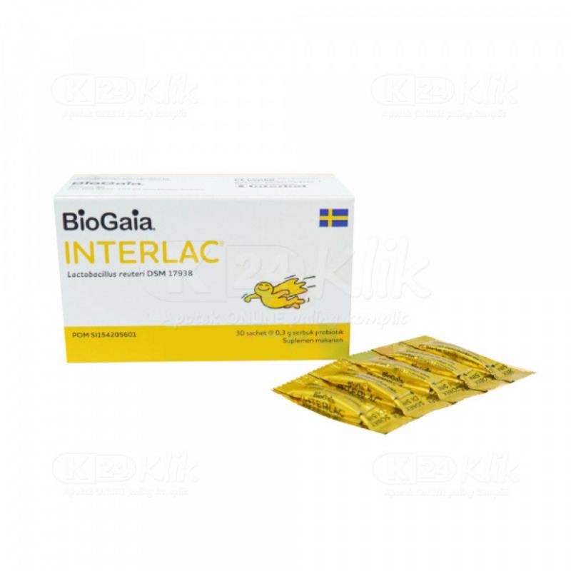 obat diare anak/bayi interlac Probiotik Mini Pack