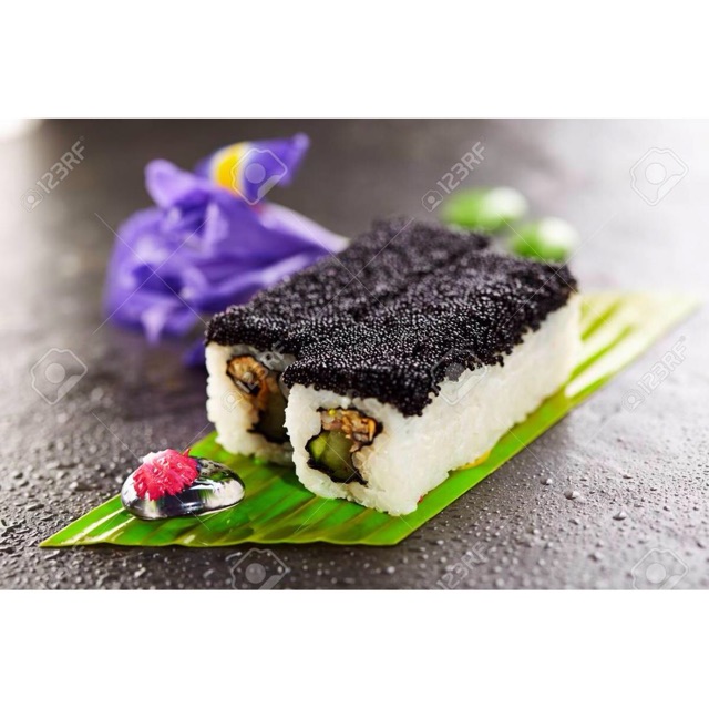 

Tobiko Black 500 Gr / Tobiko Hitam / Black flying fish roe -