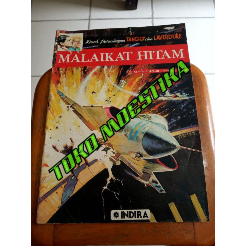 KOMIK TANGUY LAVERDURE - MALAIKAT HITAM