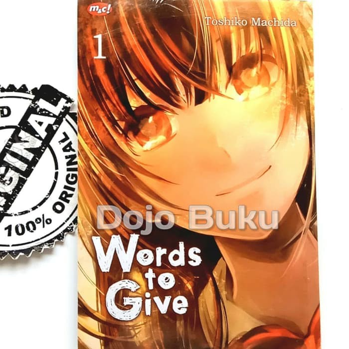 Komik Seri : Words to Give by TOSHIKO Machida