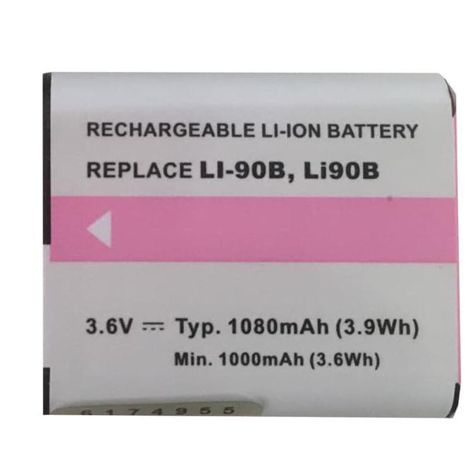 Asuransi Premium Third Party Battery Olympus Li-90B For Olympus Tg-1/Tg-2/Tg-5 Murah