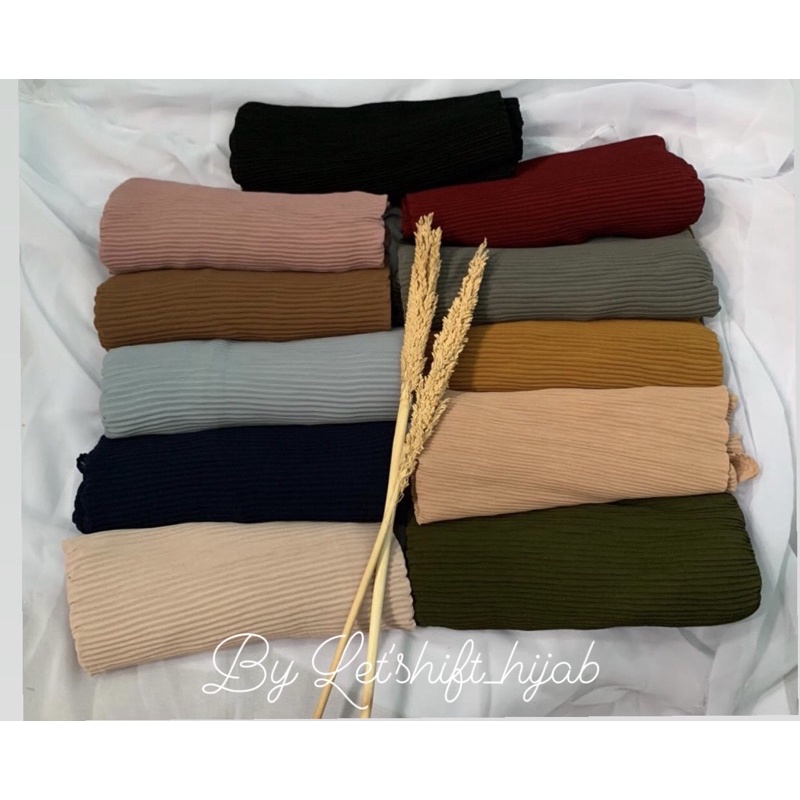 BERGO MARYAM PET PLISKET/BERGO MARIYAM PET PLISKET/HIJAB PLATED PED