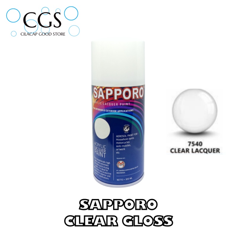 CLEAR GLOSS SAPPORO 7540 - sapporo clear gloss - sapporo kler gloss - sapporo 7540 - klir sapporo gl