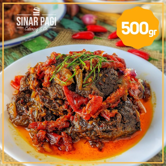 

✨COD✨ DENDENG SAPI BALADO SINAR PAGI