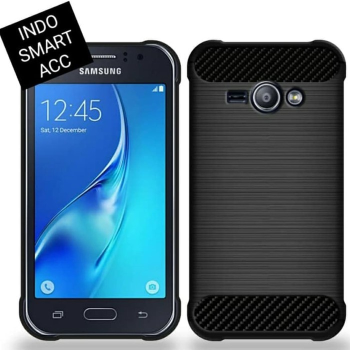 SOFTCASE SAMSUNG J1 ACE - SLIM FIT CARBON SAMSUNG J1 ACE J110 J111C - BC