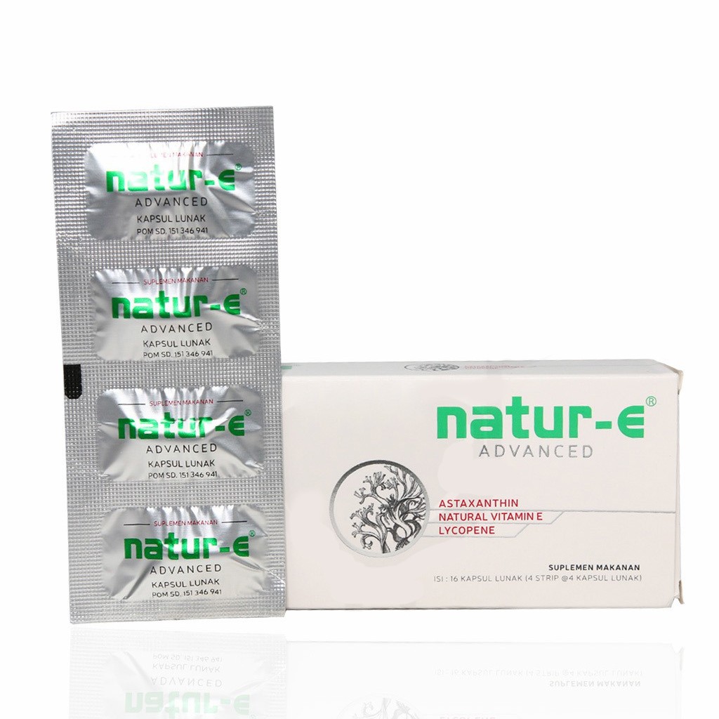 NATUR E ADVANCED SOFT KAPSUL BOX 16 PCS | Shopee Indonesia