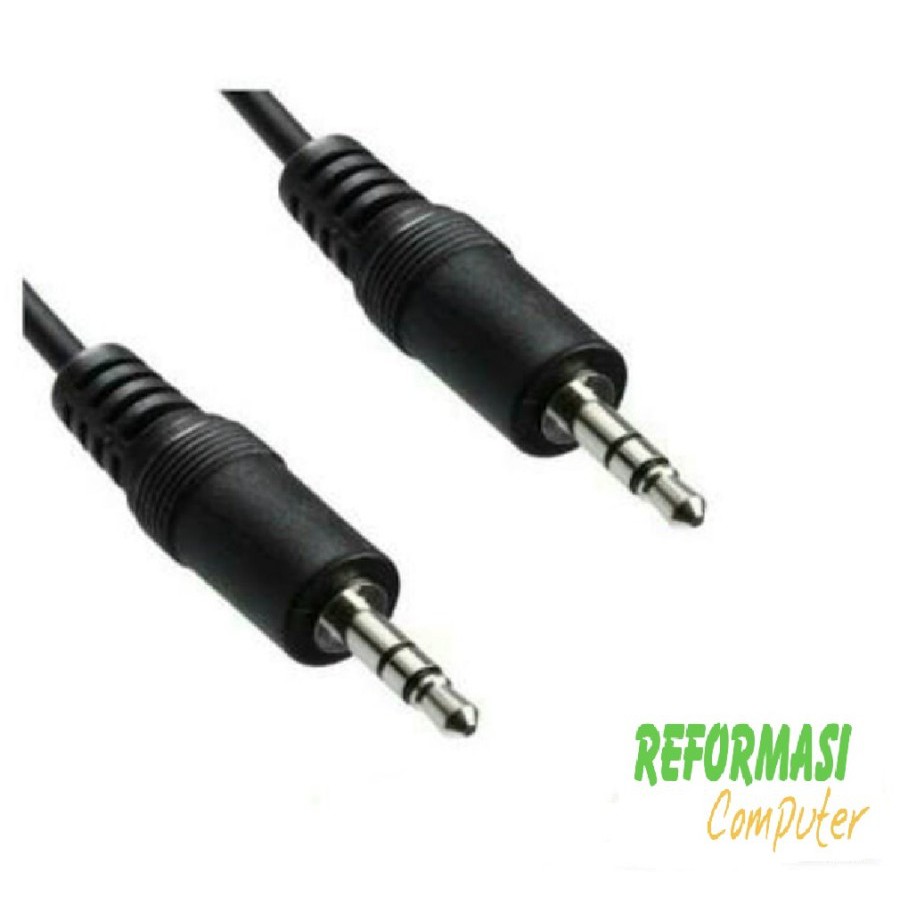 Kabel Aux Audio Stereo Jack 3.5mm to 3.5mm