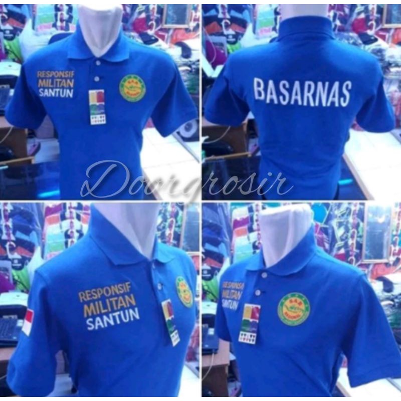 Kaos Seragam BASARNAS Bordir