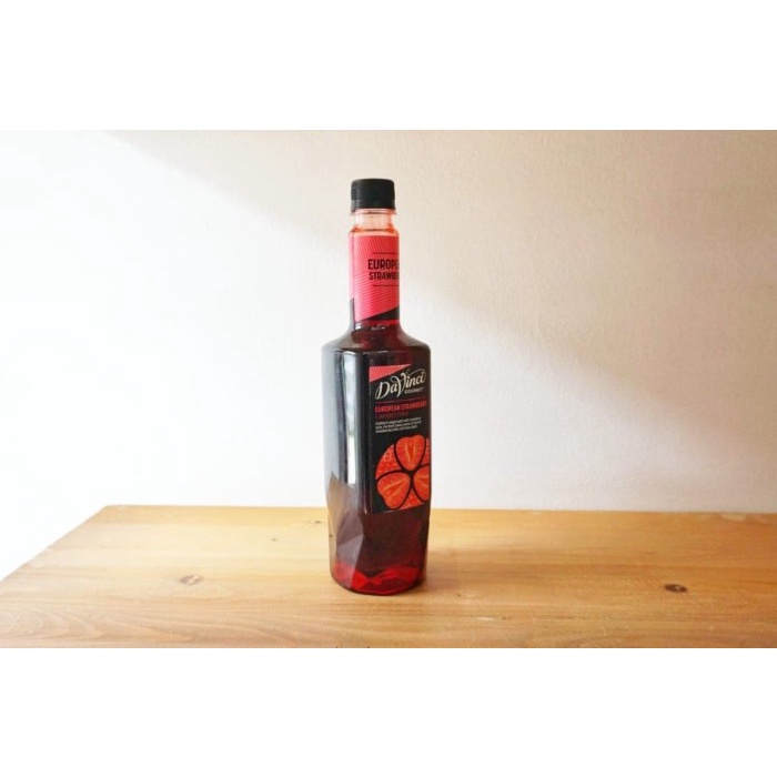 

DaVinci European Strawberry Syrup 750ml Sirup Stroberi Eropa DaVinci