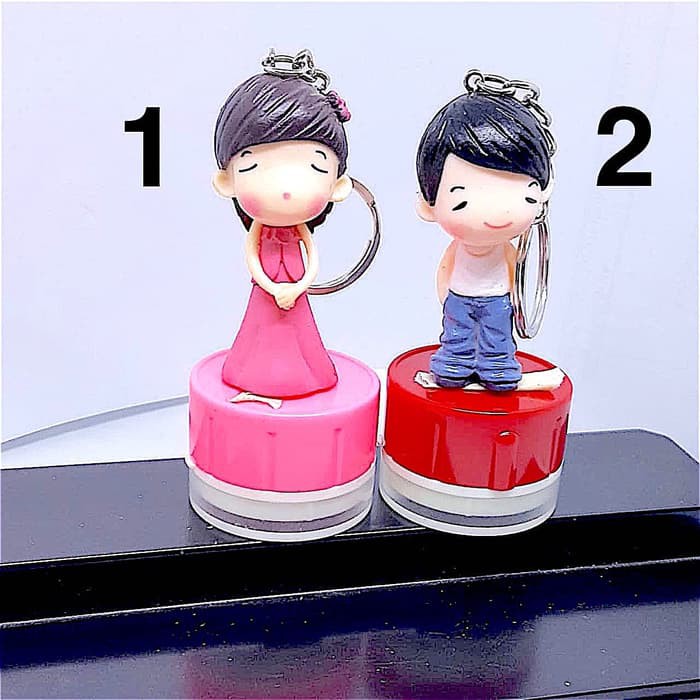 

custom stamp / stempel nama Gantungan kunci karakter Teen