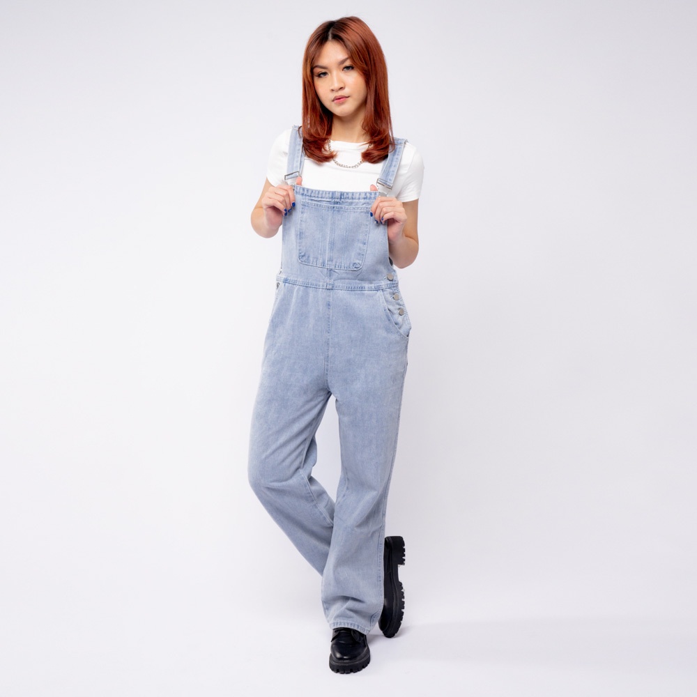 VIERLIN - Jumpsuit jeans 8233