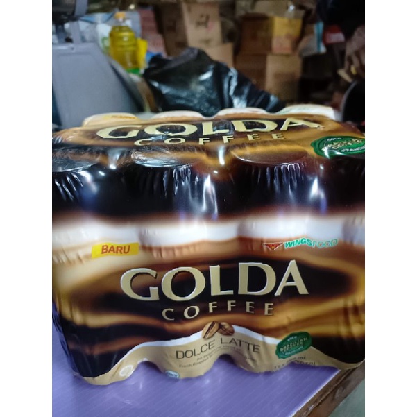 MINUMAN GOLDA COFFE 200 ML*12 BOTO