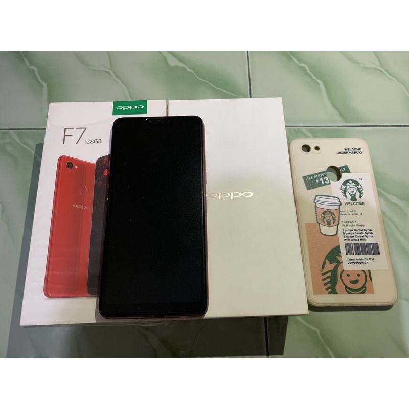 Oppo F7 6GB / 128GB ROM SECOND PRELOVED NETT