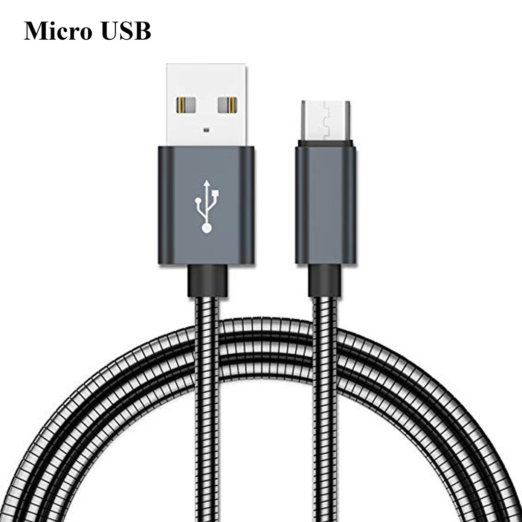 Cable Kabel Micro USB Lighthing Quick Charger 2.0 2M