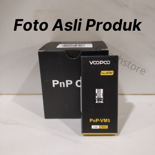 Coil Voopoo Vinci PNP 0.3 Ohm 0.45 Ohm 0.6 Ohm 0.8 Ohm Replacement Vinci Pod Original Authentic