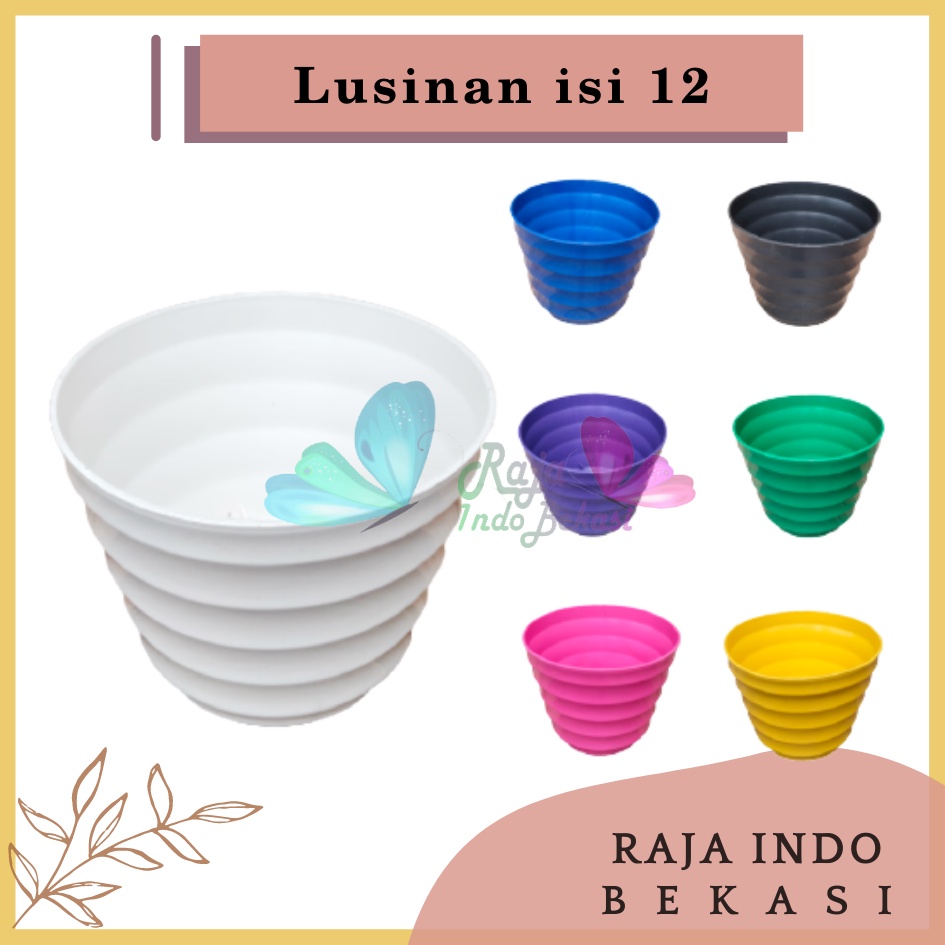 LUSINAN Pot King Mado 12 Warna Warni By Garden Of Love Pot Plastik Kaktus Mini Murah Lucu Mirip Pot Tawon 12 LUSINAN POT WARNA WARNI