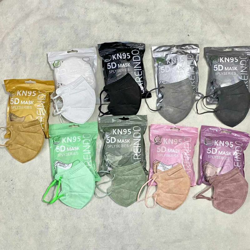 Masker KN95 Duckbill Warna  Isi 10 pcs