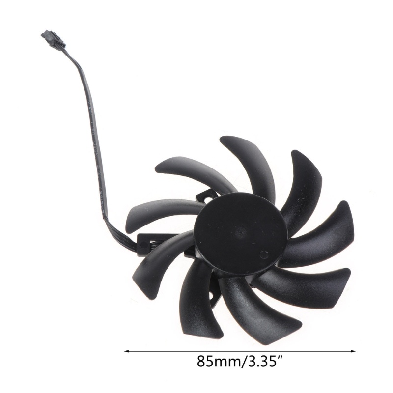 Bt 85mm VGA Graphics Card Cooling Fan 4Pin 0.45A Untuk RTX 3060ti Kartu Grafis GPU