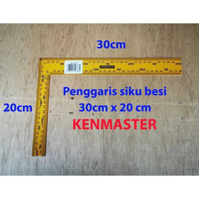 

Penggaris Siku Besi 30Cm X 20Cm Besi Tebal Besi Siku Kenmaster J-Florens Murah