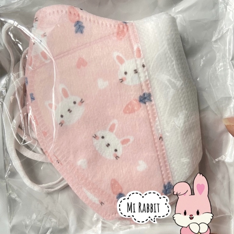 Masker Duckbill Anak Kawaii Bear Karakter Pilihan