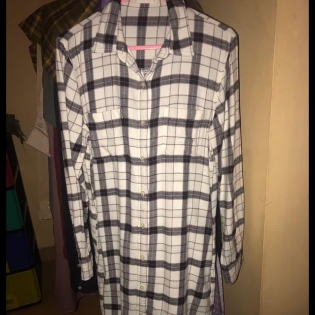 Dress flanel uniqlo