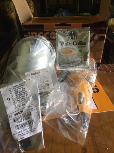 Ingco Spray Gun Semprotan Angin Cat Ingco Tabung Atas 400cc