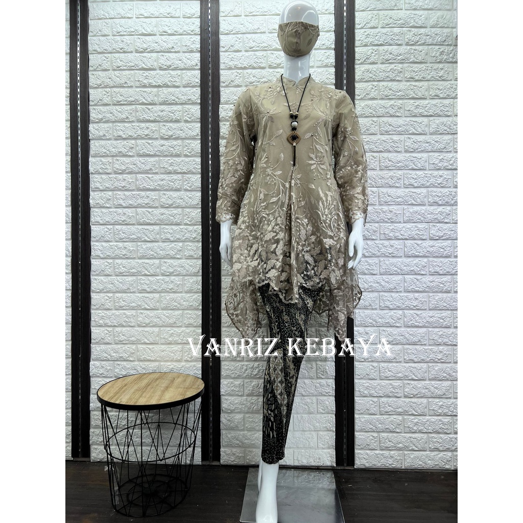 KEBAYA TUNIK MODERN / KEBAYA BUSUI / KEBAYA JUBRAI TILLE / TUNIK TILLE / KEBAYA PESTA /  TUNIK TILLE / KEBAYA WISUDA / KEBAYA TUNIK WANITA / KABAYA TILE KONDANGAN