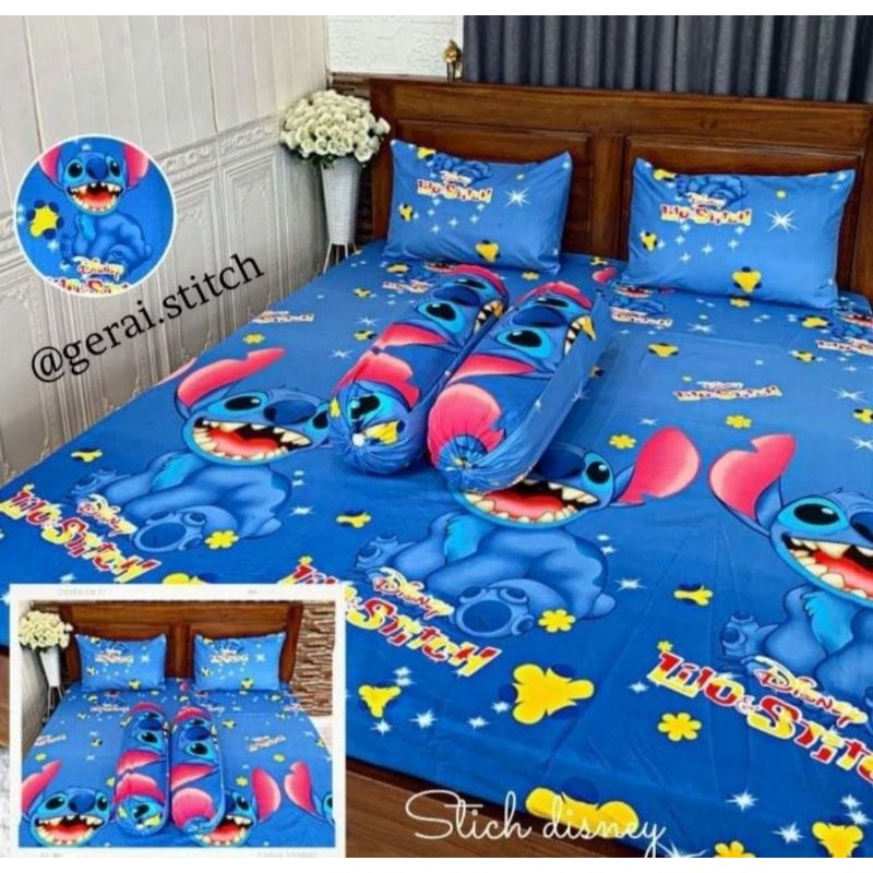 Sprei lilo Stitch Hawaii Stitch sarban sargul Disney Stitch