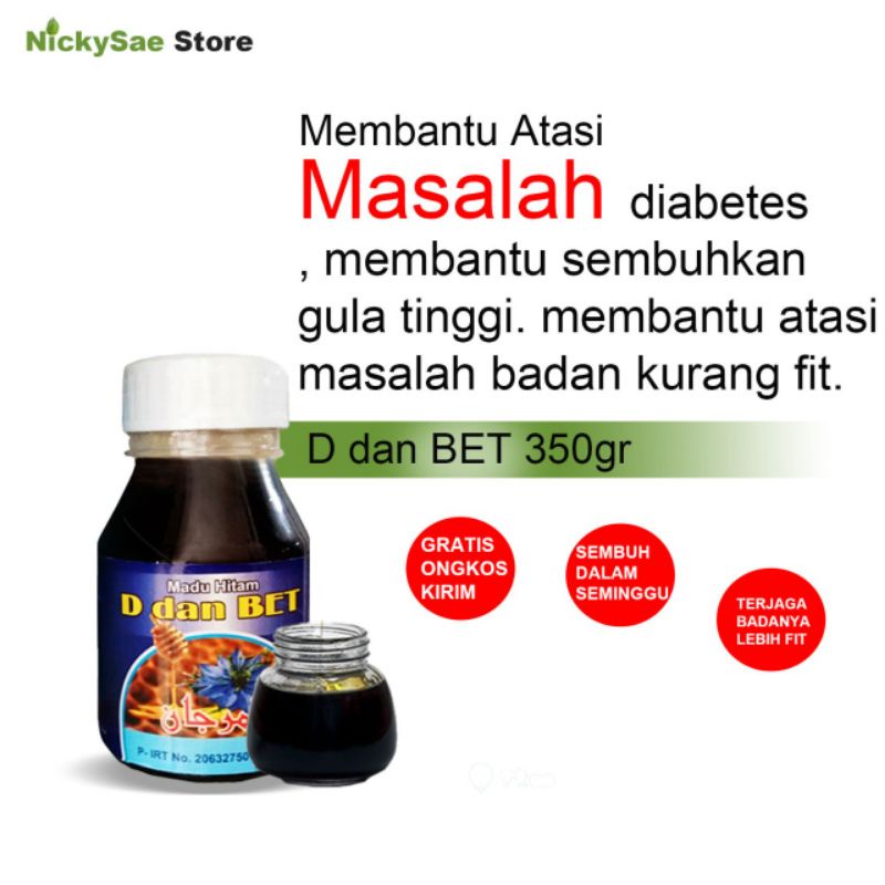 

Madu Hitam D dan BET