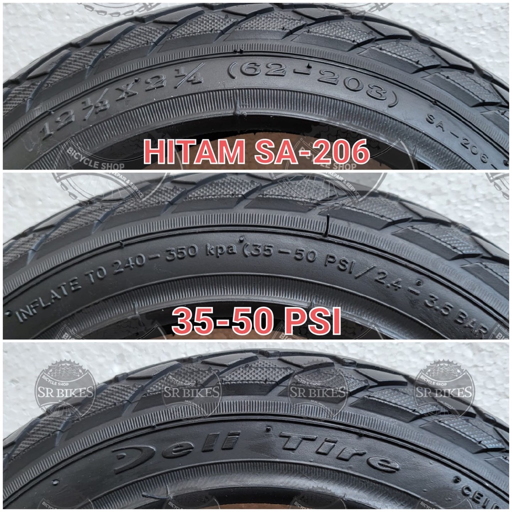 Ban Luar 12 = 12 1/2 = 12.5 Sepeda Anak. SWALLOW DELI TIRE