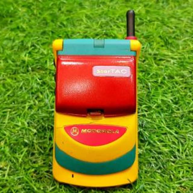 HP Jadul Motorola StarTAC Rainbow Kartu Besar Kartu Lebar Original  Not 8700 Microtac otr Dynatac