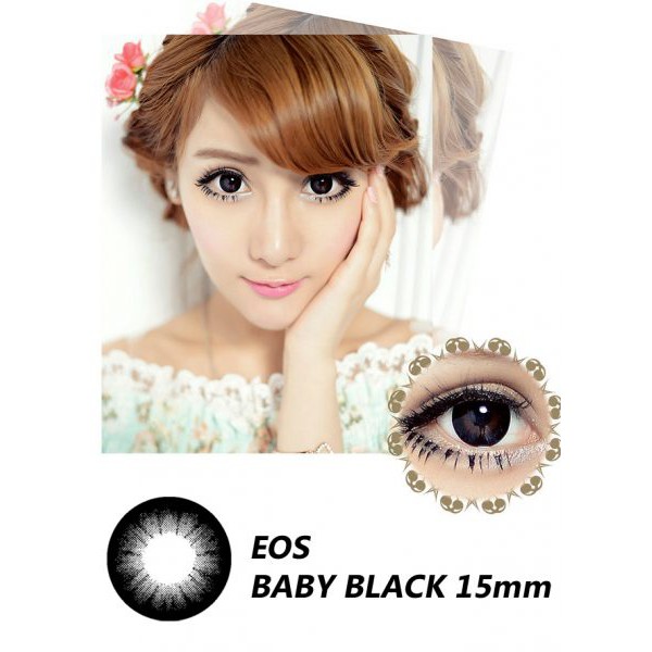 EOS Baby Black Softlens Hitam