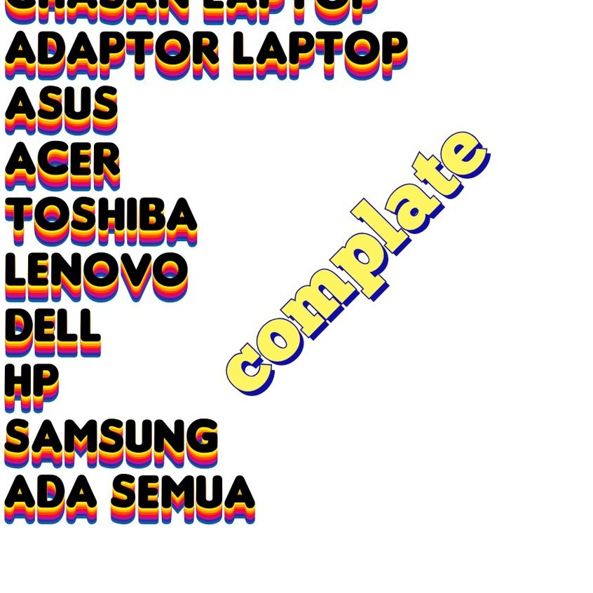 Charger Laptop  Adaptor Charger Original Laptop   Adaptor Charger Original Lapto