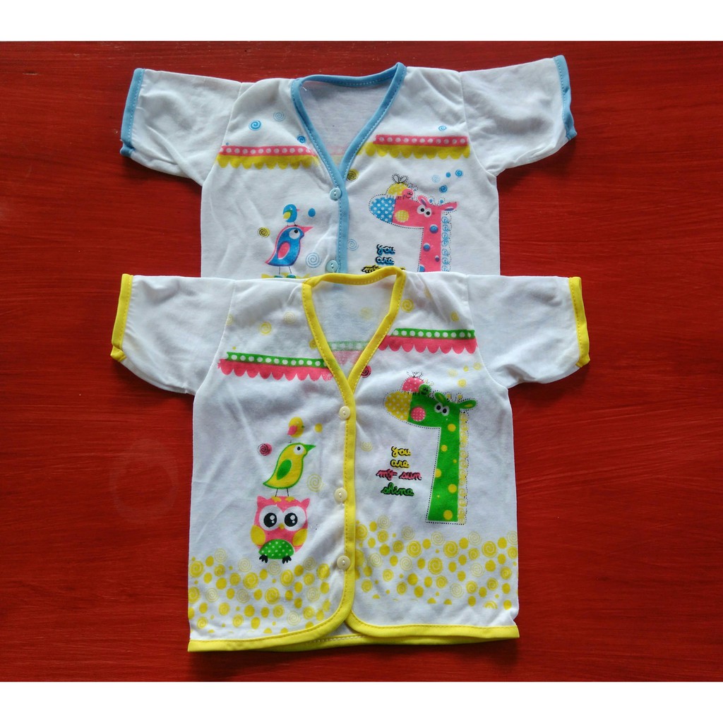 Baju Bayi (Newborn) Lengan Pendek