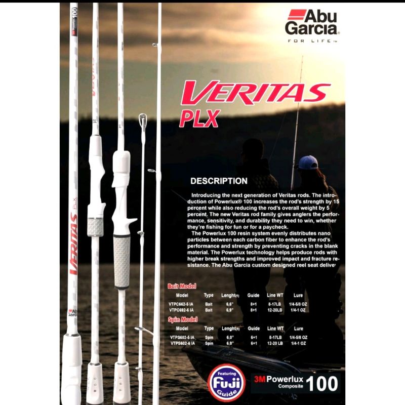 Joran abu garcia Veritas plx 692 casting