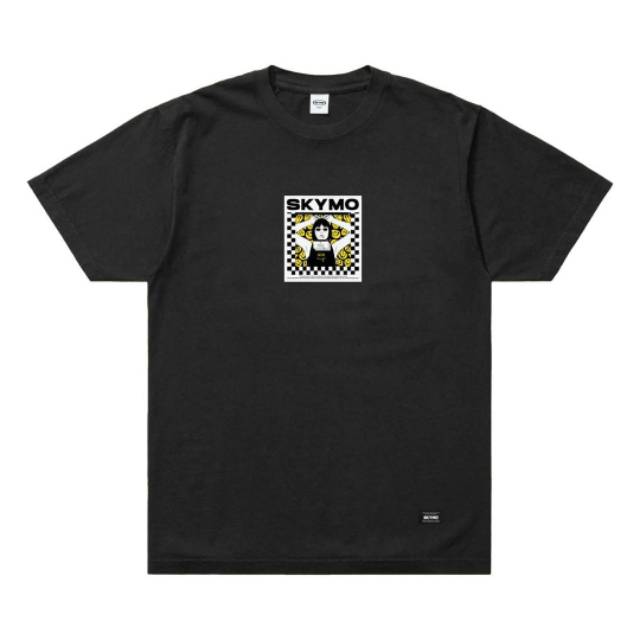 TSHIRT SKYMO STAYHOME BLACK