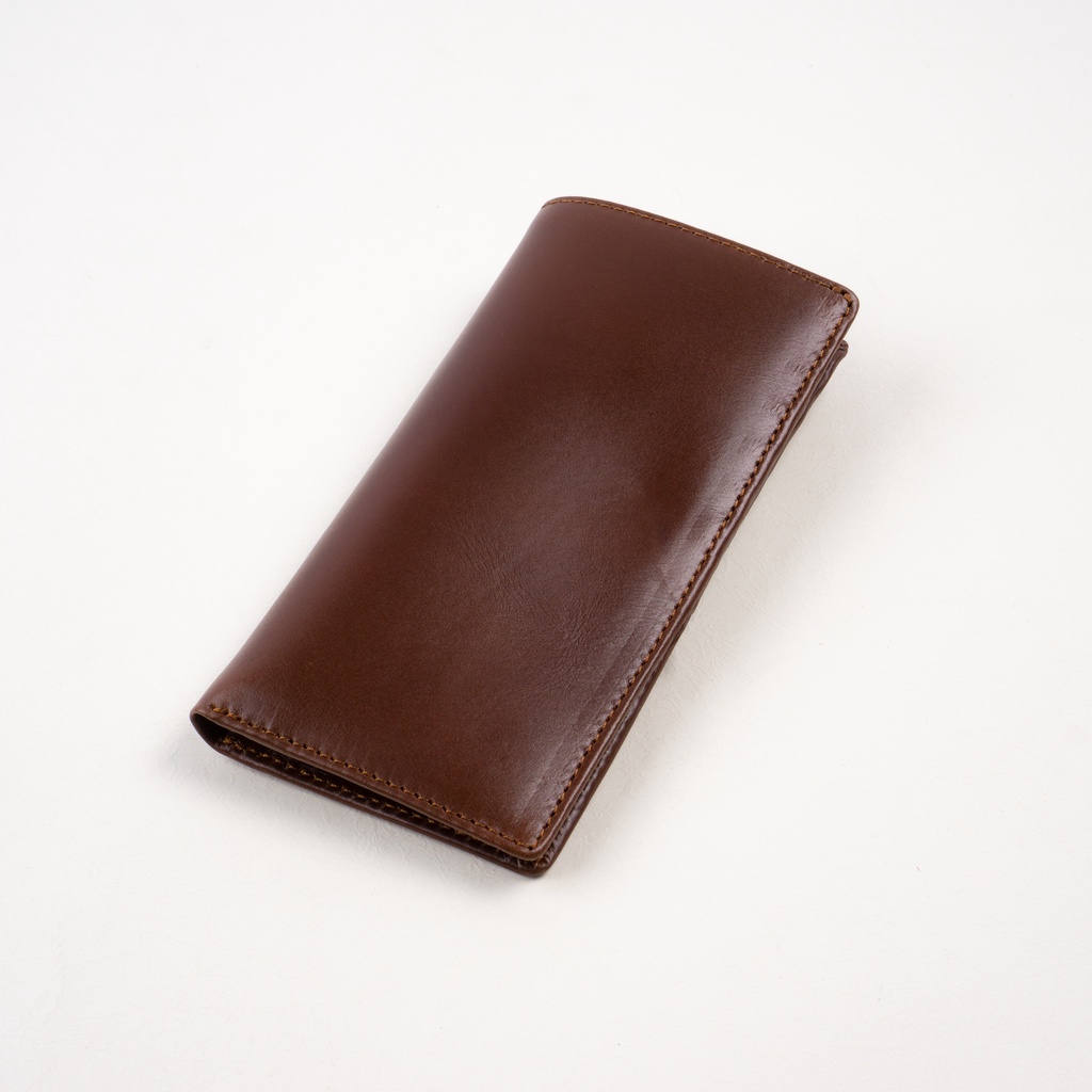 Kenes Leather Dompet Panjang Unisex Kulit Asli JUPITER Pullup - Free Gravir Nama