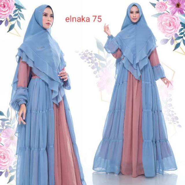 GAMIS SYARI CERUTY BABYDOLL BY ELNAKA