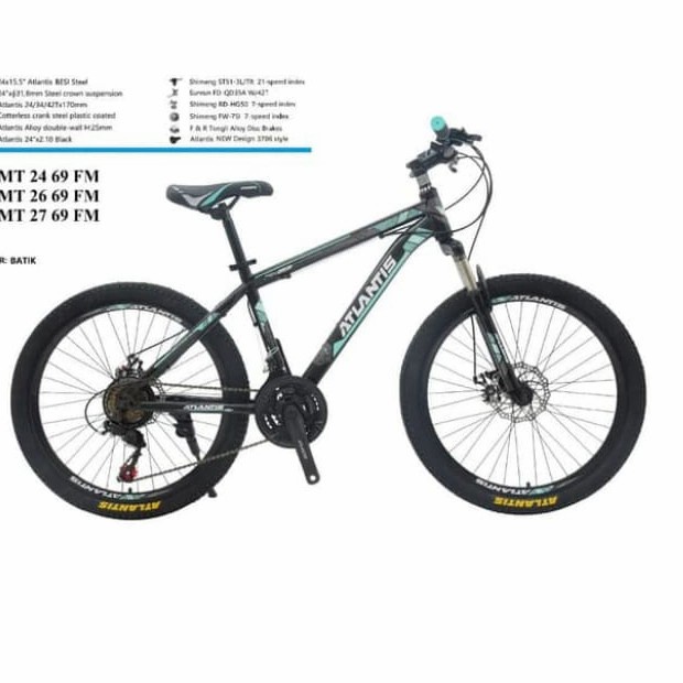 sepeda gunung ukuran 26 Atlantis terbaru