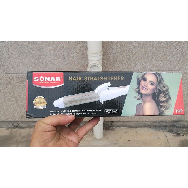 Sonar Sn A218-2 Catokan Curly 2In1 Alat Catok Rambut 2 In 1/Catok cutie