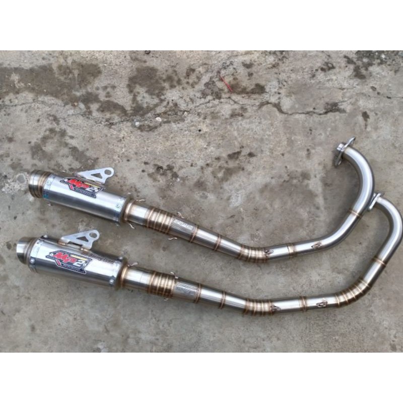knalpot mp2 Muffler tipe road race jupiter MX all series