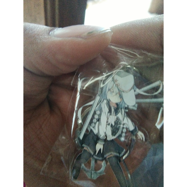 Keychain Verniy Hibiki Wiki Kantai Collection Akrilik Anime