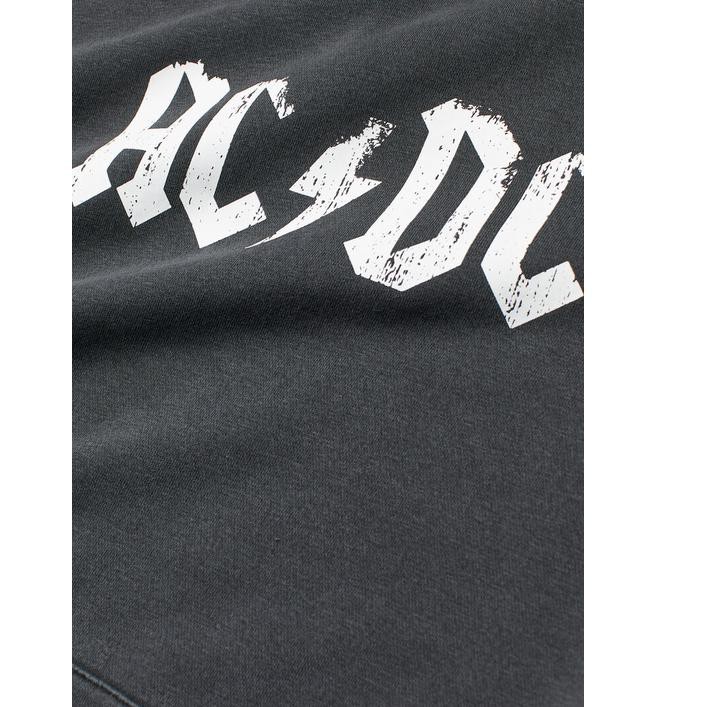 ♝ H&M HOODIE ACDC GREY ORIGINAL ❃