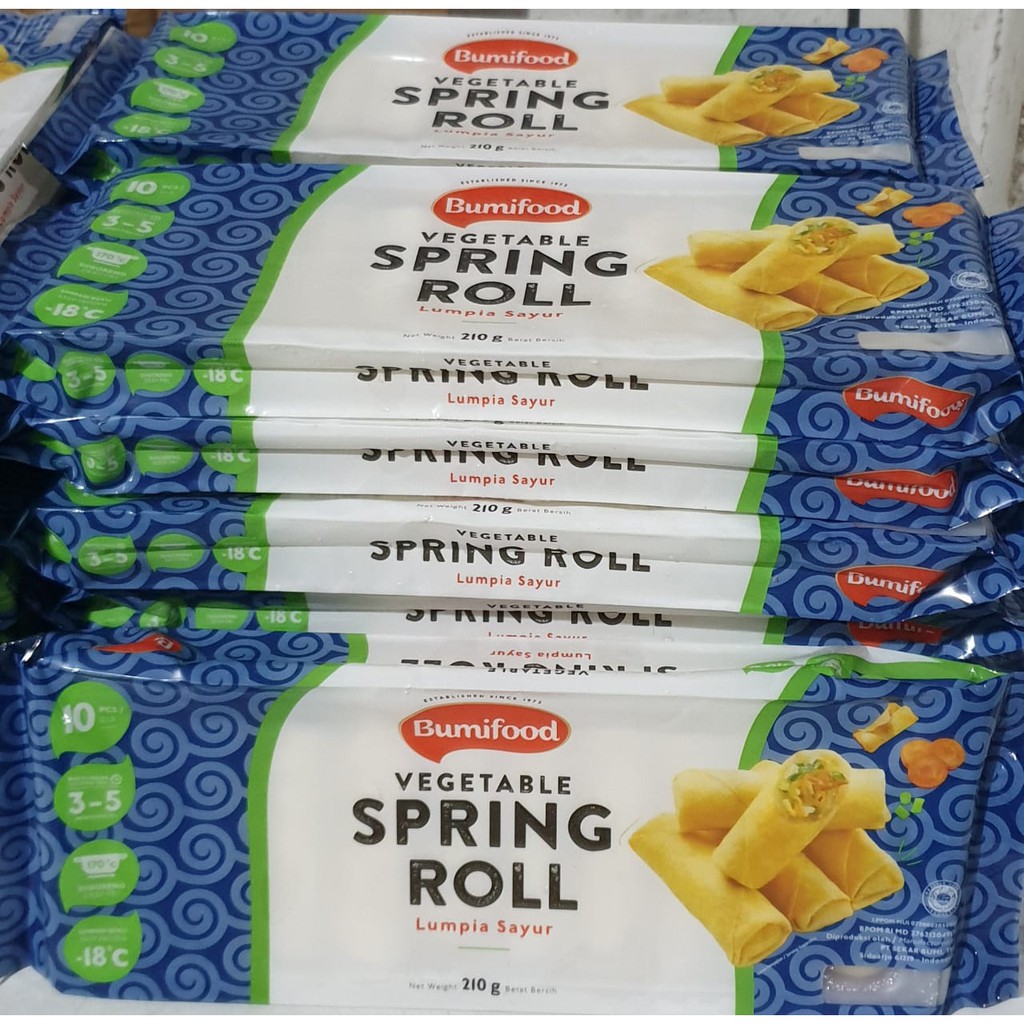 

Bumi Food Spring Roll Lumpia Sayur Isi 10 Pcs