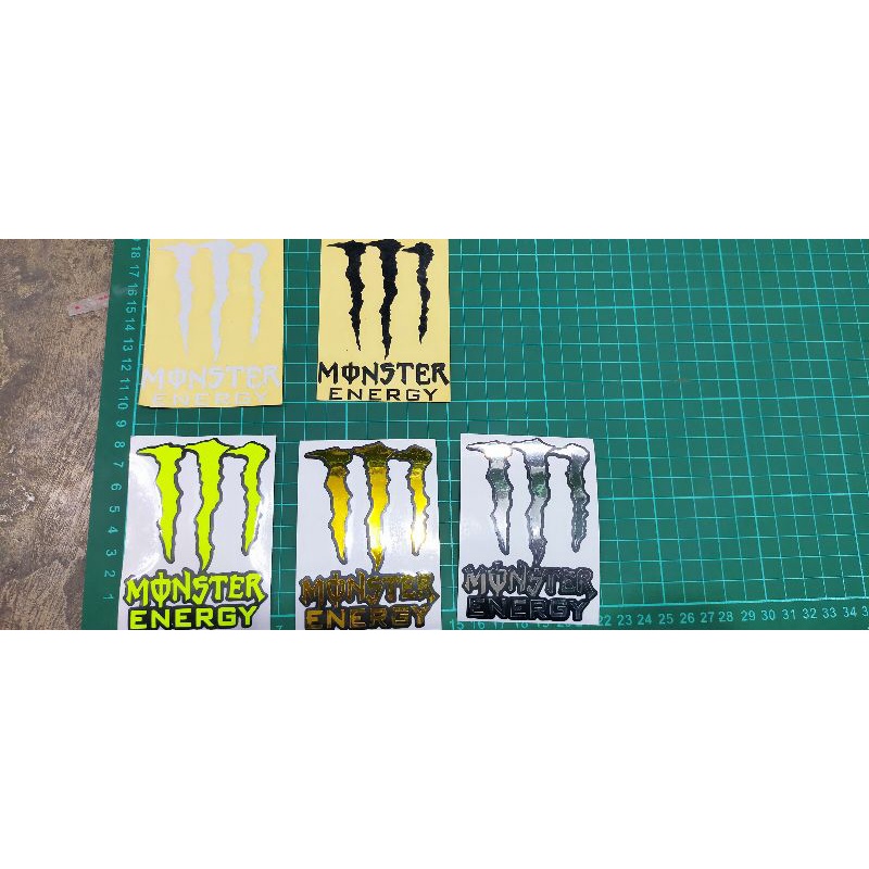 

STICKER CUTTING MONSTER ENERGI Hologram